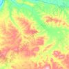 Arjona topographic map, elevation, terrain