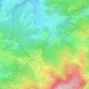 Coinches topographic map, elevation, terrain