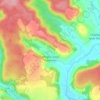 Arbigny-sous-Varennes topographic map, elevation, terrain