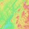 Lorne Parish topographic map, elevation, terrain
