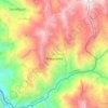 Macaravita topographic map, elevation, terrain