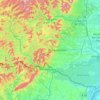 Lauter topographic map, elevation, terrain
