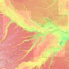 Coari topographic map, elevation, terrain