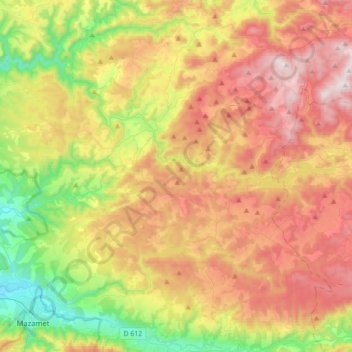 81260 topographic map, elevation, terrain