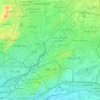 Gulshan-e-Iqbal Town topographic map, elevation, terrain