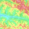 Salvagnac topographic map, elevation, terrain