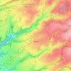Wald topographic map, elevation, terrain