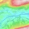 Loveresse topographic map, elevation, terrain