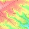 Heythrop topographic map, elevation, terrain