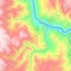 Conayca topographic map, elevation, terrain