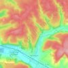 Rennepont topographic map, elevation, terrain