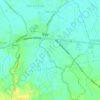 Dila topographic map, elevation, terrain