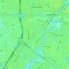 Gardiner Park topographic map, elevation, terrain
