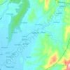 Nagbukel topographic map, elevation, terrain