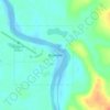 Buckland topographic map, elevation, terrain