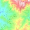 Pagerharjo topographic map, elevation, terrain