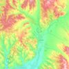 Оёкское сельское поселение topographic map, elevation, terrain