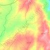 Lamosa topographic map, elevation, terrain