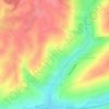 Franqueville topographic map, elevation, terrain