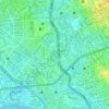 Santol topographic map, elevation, terrain