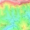 Serna topographic map, elevation, terrain
