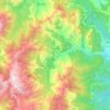 Ghisoni topographic map, elevation, terrain