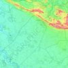 Glane topographic map, elevation, terrain