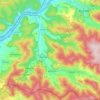 Biebergemünd topographic map, elevation, terrain