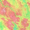 Tara topographic map, elevation, terrain