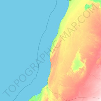 Jraifia ⵊⵔⴰⵢⴼⵉⵢⴰ الجريفية topographic map, elevation, terrain