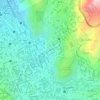 Comuna 11 topographic map, elevation, terrain