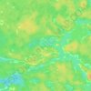 Harris Lake topographic map, elevation, terrain