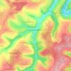 Breidenbach topographic map, elevation, terrain