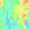 Prue topographic map, elevation, terrain