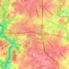 Woodlawn topographic map, elevation, terrain