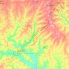 Mineral Point Branch topographic map, elevation, terrain