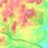 Mount George topographic map, elevation, terrain