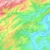 Somme-Leuze topographic map, elevation, terrain