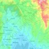 Baras topographic map, elevation, terrain