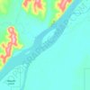 Nulato topographic map, elevation, terrain