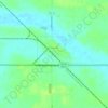 Flaxton topographic map, elevation, terrain