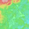 Town of Townsend topographic map, elevation, terrain
