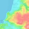 Siouville-Hague topographic map, elevation, terrain