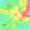 Chahains topographic map, elevation, terrain