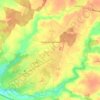 Farges-en-Septaine topographic map, elevation, terrain