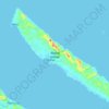 Alabat Island topographic map, elevation, terrain