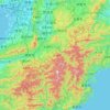Préfecture de Nara topographic map, elevation, terrain