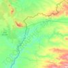Rosal de la Frontera topographic map, elevation, terrain