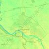 N’Djamena topographic map, elevation, terrain