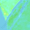 Ilha Mucurás topographic map, elevation, terrain